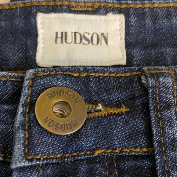 Hudson Big Boy's Lian Dark Wash Straight Leg Jeans - Picture 4 of 6